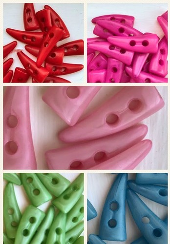 Medium size horn toggle - 6,