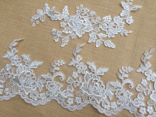 Matching lace applique - lace,