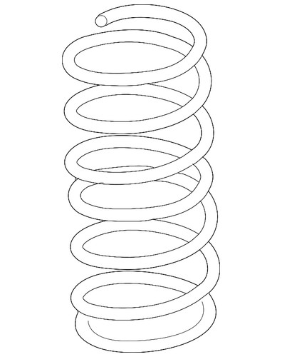Genuine nissan coil spring - nissan,