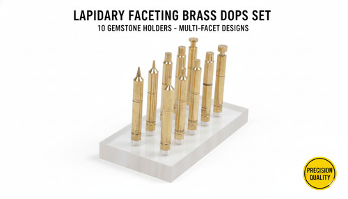 10pc brass dop - dop, sticks