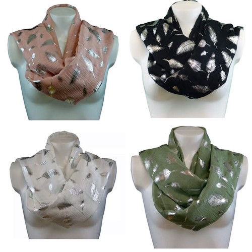 Feather silver foil ladies - feather,