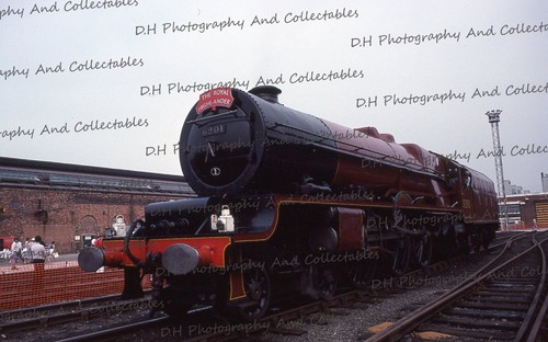 35mm slide steam train - lms, no