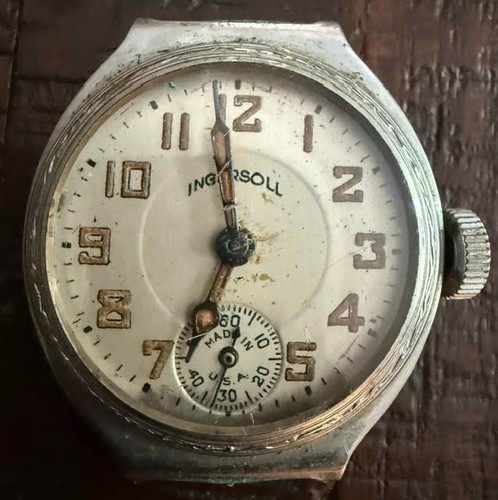 Vintage wwi ingersoll trench - wwi,