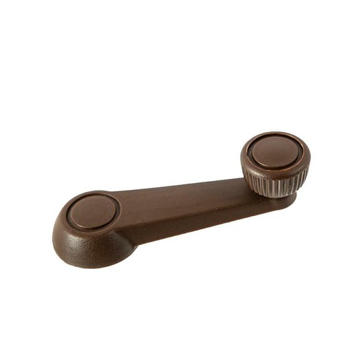 Camper brown window - brown, winder