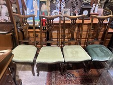Antique mahogany chairs