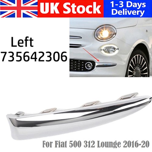 Left front bumper - left, moulding