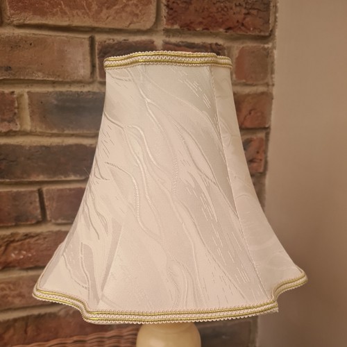 Cream lamp shade - cream, vintage