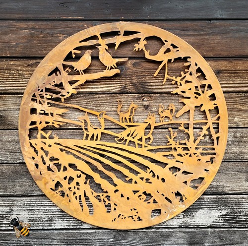 Wall art garden fox - wall,