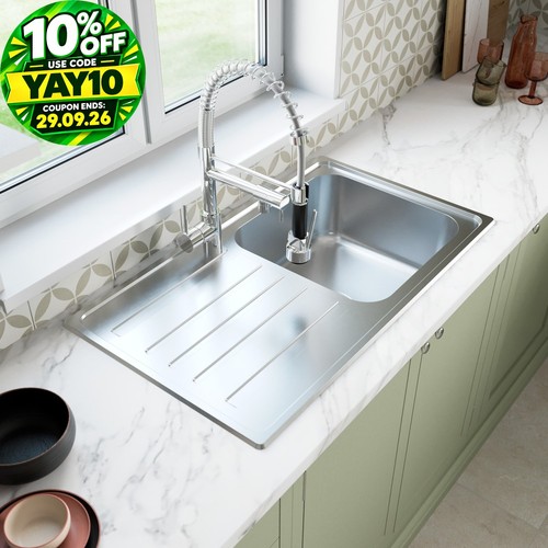 Stainless steel single bowl - stainless,