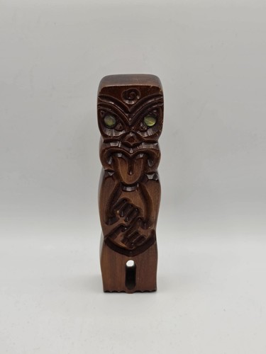Maori wooden tribal ornament - maori,