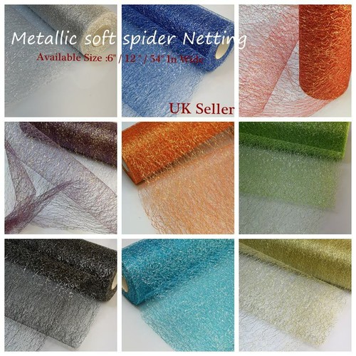 Nylon metallic spider soft - metallic,