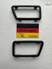 VW SCIROCCO MK2 FRONT LEFT RIGHT INNER DOOR PULL HANDLE SURROUNDS PAIR