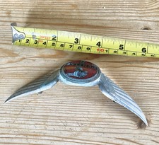 Antique pontiac hood badge - hood,
