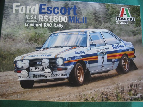 Italeri ford escort rs1800 - ford,