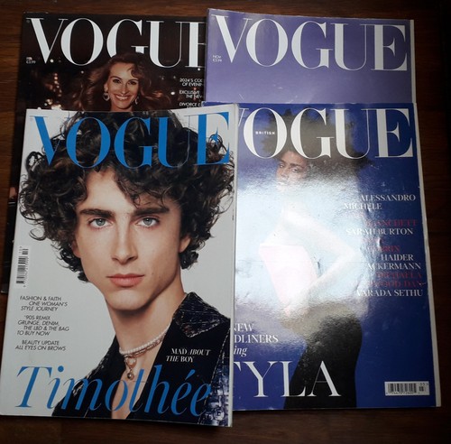 Vogue lot magazines good - x,