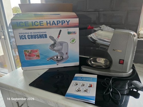 Shaved ice machine for - shaved,