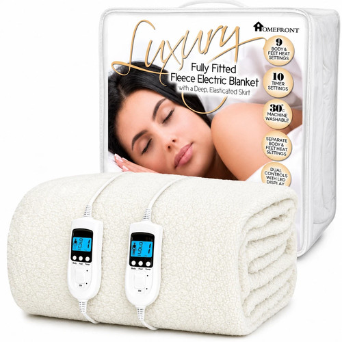 Heated blanket king - heated, size