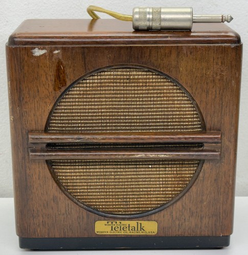 Vintage webster electric - webster,