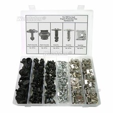 240 Clips Nuts Pins For Audi A4 For VW Passat Engine Protection Pan Hardware Kit