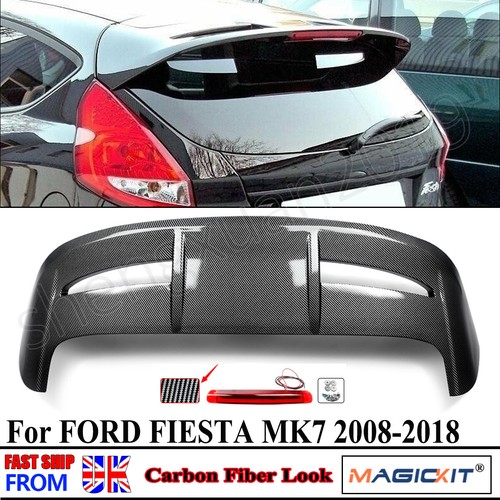 Rear roof spoiler wing - rear, lip