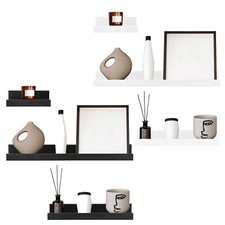 Set of 3 Floating Wall Shelves