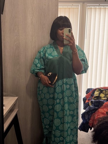 Ladies ankara dress maxi - dress,