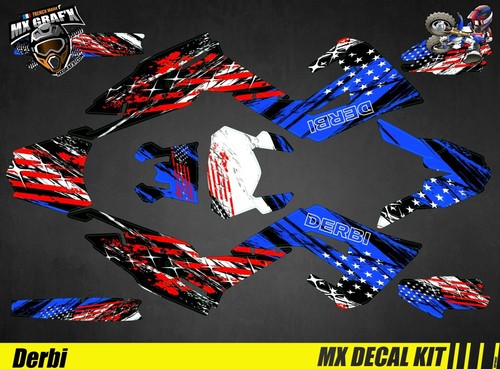 Decal kit for derbi - -, us