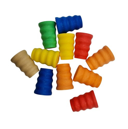 Standard finned rubber corks - rubber,