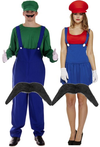 Mens luigi ladies mario - luigi,