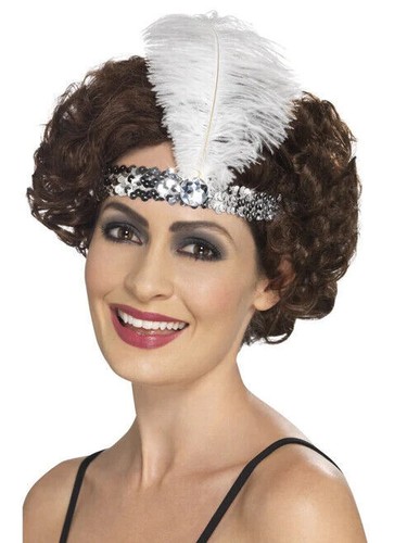 Sequin feather gatsby - sequin, &