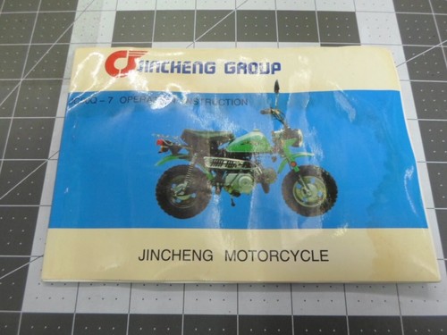 Jincheng jc50q owner manual - owner's,