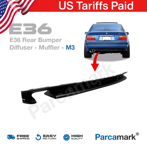 Bmw e36 rear - bmw, bumper