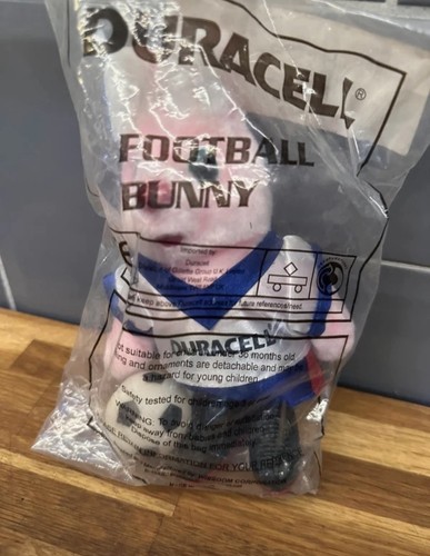 Rare duracell football bunny - rare,