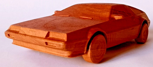 Delorean dmc 12 wood - delorean,