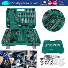 216 PCS Socket Set 1/4" 3/8"