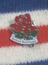 British Red Cross Rose Enamel