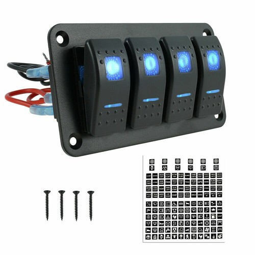 Gang rocker switch panel - gang,