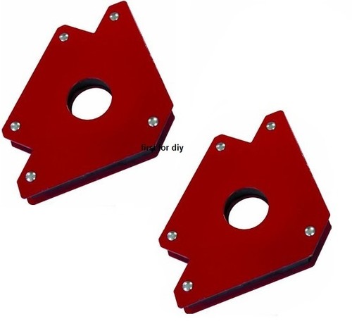 Welding magnet 50lb large - magnet, x2
