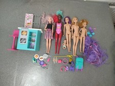 Barbie Small Mixed Bundle X5:Dolls And Extras
