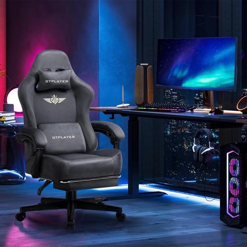 Fabric gaming chair - fabric, ergonomic