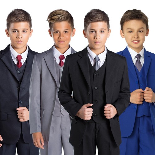Boys suits black suit - boys, suit,