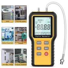 Digital Manometer Dual Port