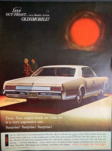 Vintage 1960s oldsmobile - vintage,