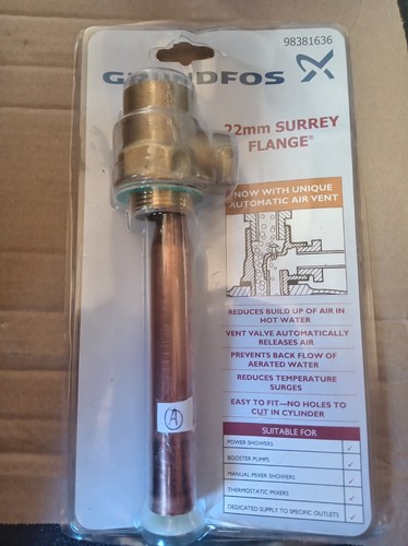 Grundfos 22mm surrey flange - 22mm,