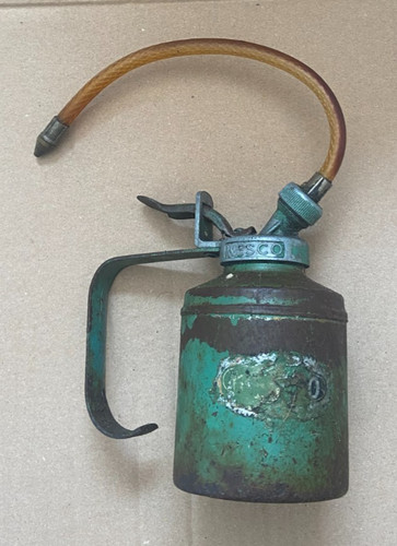 Vintage oil can wesco - oil, can/wesco/motoring