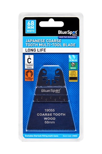 Blue spot tools 68mm japanese - blue,