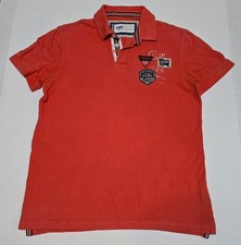 Crew Clothing Polo Shirt Men's Large GBR No93 Atlantic Challenge Sailing