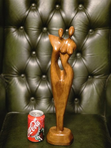 Hardwood erotic carving nude - carving,