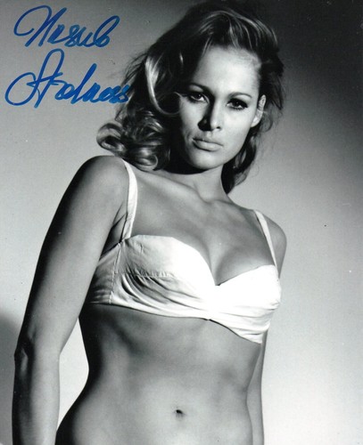 Signed ursula andress no - ursula,