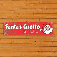 Santa's Grotto 007 PVC Banner